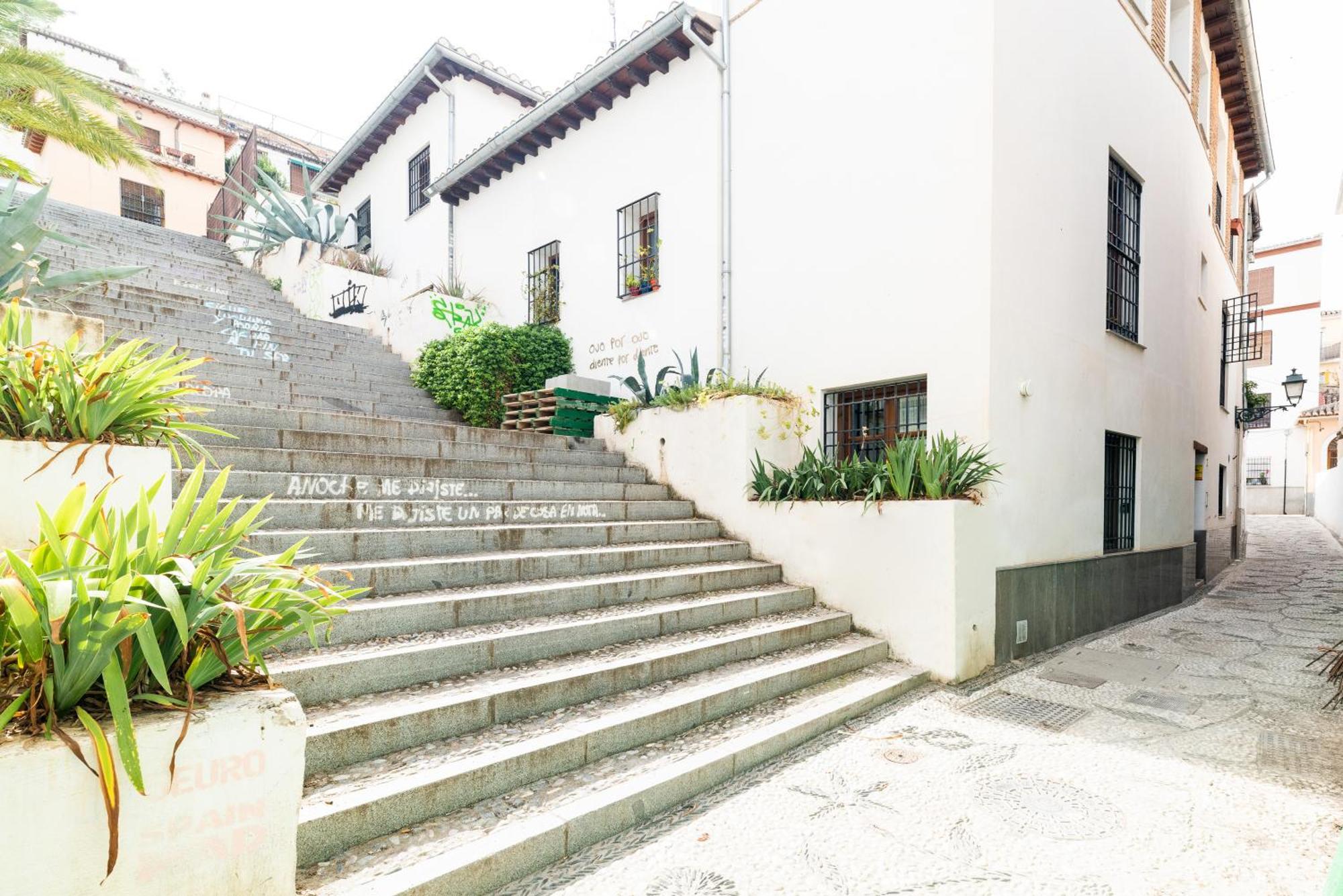 El Rey Zagal Apartament Casa Siglo XVI Pleno Centro Granada Exterior foto